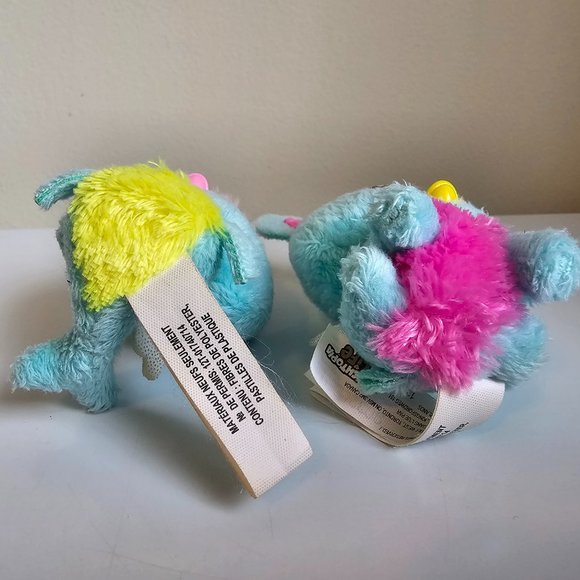 Spin Master Hatchimals Hatchtopia Life Plush Lot Narwarbler & Bearakeet Blue 3" - Picture 8 of 8